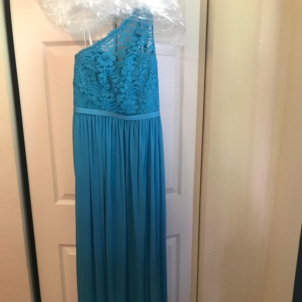 David’s bridal bridesmaid dress
